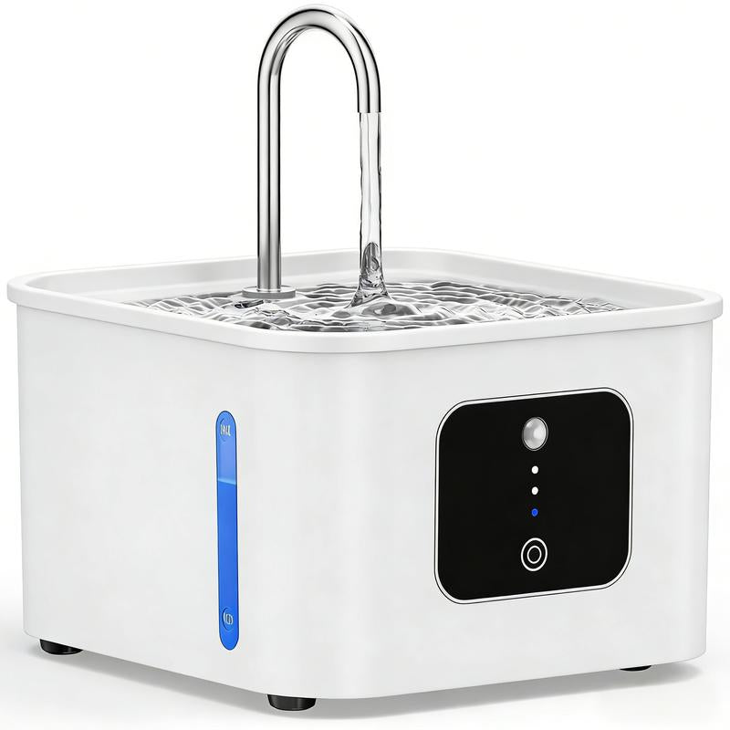 【10,000+ Favorited!】Cat Water Fountain, Flowing Water for Pets to Drink, Quiet Cat Water Dispenser, Automatic Circulating Pet Drinking Fountain for Cats and Dogs, Encourages Hydration