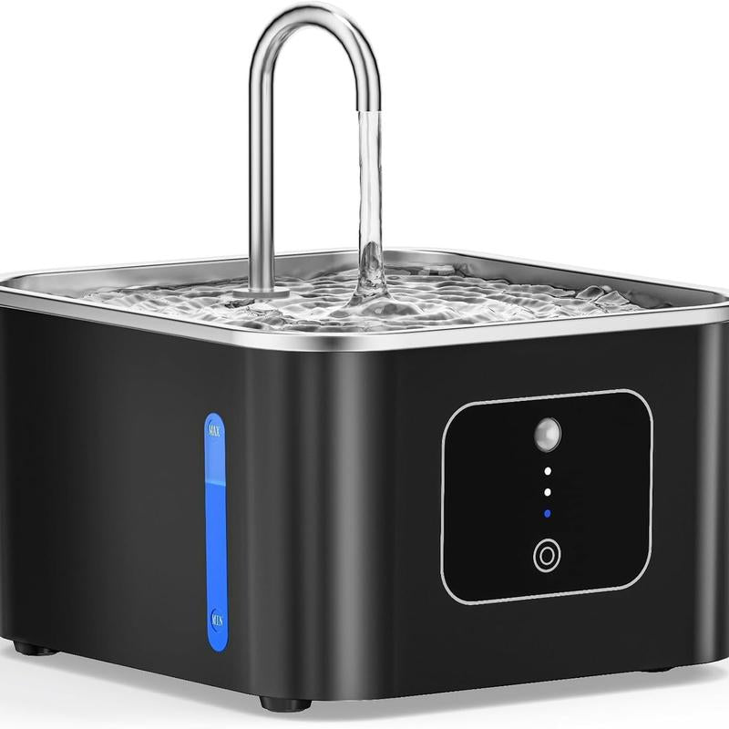 【10,000+ Favorited!】Cat Water Fountain, Flowing Water for Pets to Drink, Quiet Cat Water Dispenser, Automatic Circulating Pet Drinking Fountain for Cats and Dogs, Encourages Hydration
