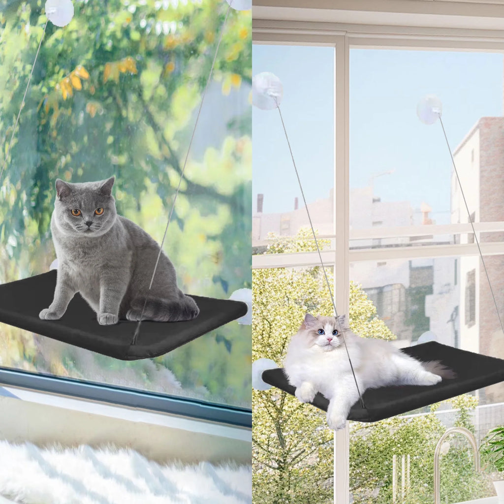 Cat Window Perch — Suction Cup Hammock