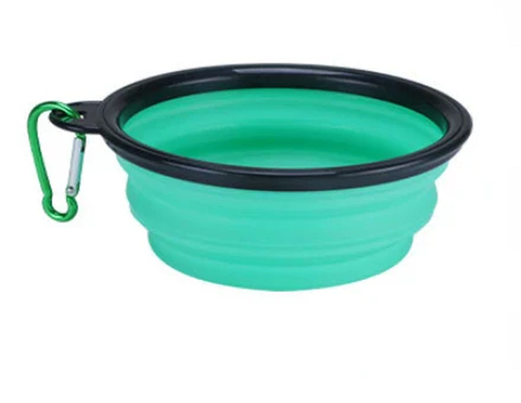 Collapsible Dog Silicone Bowl
