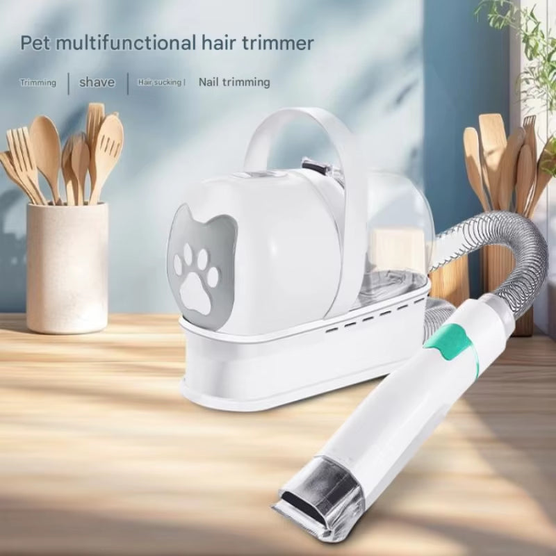 For Dogs Cats Shedding Grooming Dog Grooming Kit, Pet Grooming Vacuum with Pet Clipper Nail Grinder, Dog Hair Vacuum