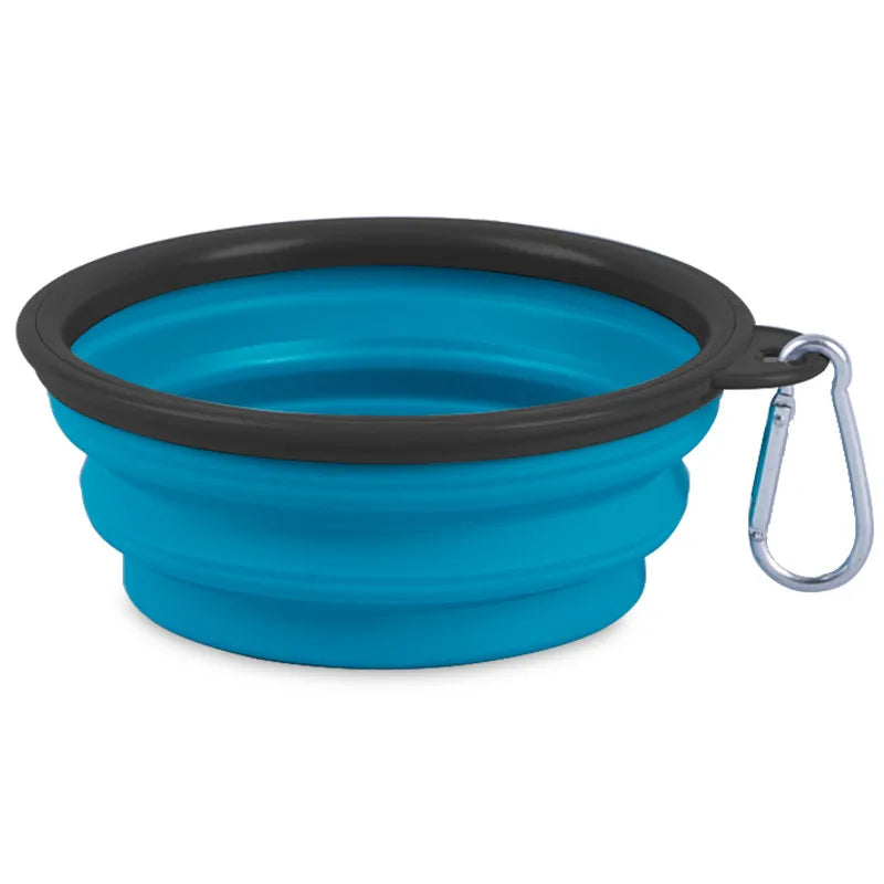Collapsible Dog Silicone Bowl