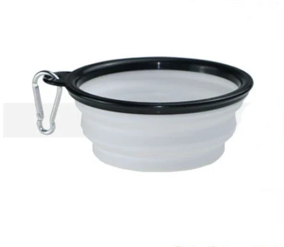 Collapsible Dog Silicone Bowl
