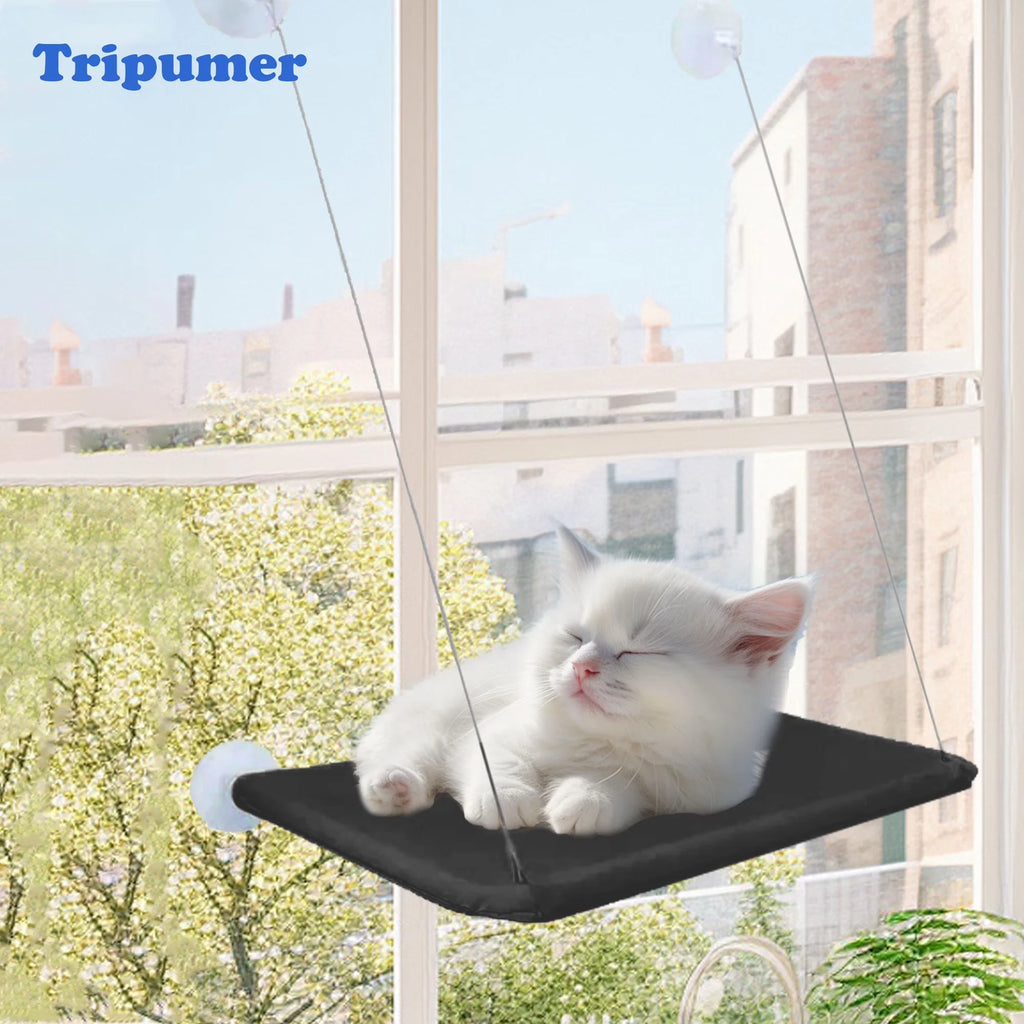 Cat Window Perch — Suction Cup Hammock